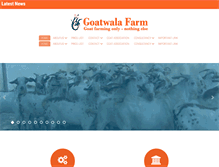 Tablet Screenshot of goatwala.com